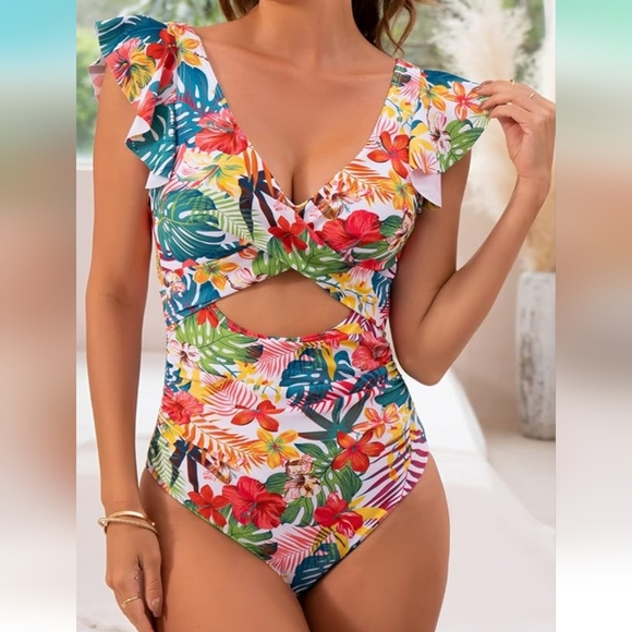 B2PRITY One Piece Tummy Control Swimsuit - Picture 4 of 9